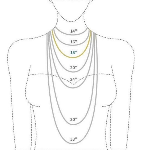 Vintage Gold Tone 24” Chain Necklace - Picture 3 of 5